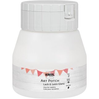 KREUL Servietten Lack & Leim ART POTCH glänzend 250 ml