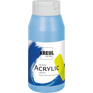 KREUL Acrylfarbe SOLO Goya TRITON lichtblau 750 ml