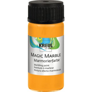 KREUL Marmorierfarbe "Magic Marble" neonorange 20 ml im Glas