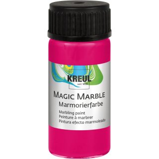 KREUL Marmorierfarbe "Magic Marble" neonpink 20 ml im Glas