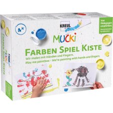 KREUL Fingerfarbe "MUCKI" 5 x 50 ml Set