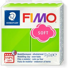 FIMO SOFT Modelliermasse ofenhärtend apfelgrün...
