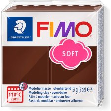 FIMO SOFT Modelliermasse ofenhärtend schokolade 57 g
