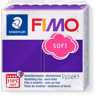 FIMO SOFT Modelliermasse ofenhärtend pflaume 57 g