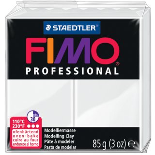 FIMO PROFESSIONAL Modelliermasse ofenhärtend weiß 85 g