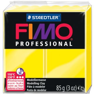 FIMO PROFESSIONAL Modelliermasse zitronengelb 85 g