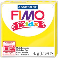 FIMO kids Modelliermasse ofenhärtend gelb 42 g