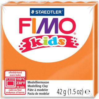 FIMO kids Modelliermasse ofenhärtend orange 42 g