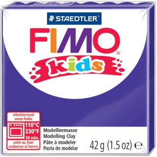 FIMO kids Modelliermasse ofenhärtend violett 42 g