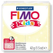FIMO kids Modelliermasse ofenhärtend pearl hellgelb...