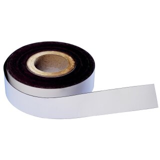 magnetoplan Magnetband PVC weiß 30 mm x 30 m