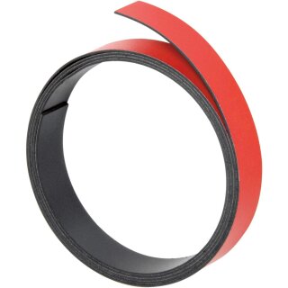 FRANKEN Magnetband (L)1.000 x (T)20 x (H)1 mm rot