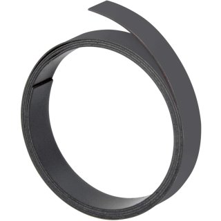 FRANKEN Magnetband (L)1.000 x (T)20 x (H)1 mm schwarz