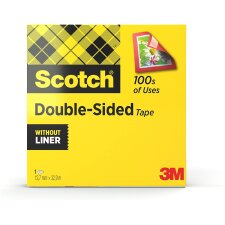 Scotch doppelseitiger Klebefilm 665 12 mm x 32,9 m