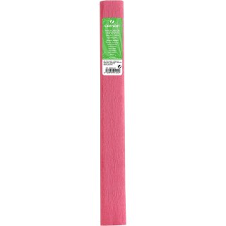CANSON Krepppapier Rolle 32 g/qm Farbe: pastellrosa (60) 0,5 x 2,5 m