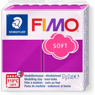 FIMO SOFT Modelliermasse ofenhärtend purpur 57 g