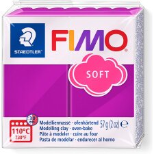 FIMO SOFT Modelliermasse ofenhärtend purpur 57 g