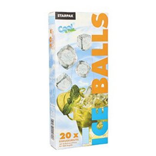STARPAK Eiskugelbeutel mit Selbstverschluss 20 Beutel für je 24 Eiskugeln