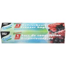 STARPAK Gefrierbeutel QuickSnap 1 Liter 180 x 200 mm 20...