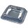 STARPAK Aluminium Aschenbecher quadratisch 10 Stück
