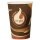 PAPSTAR Hartpapier Kaffeebecher "Coffee To Go" 0,3 l 50 Stück