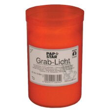 PAPSTAR Grablicht T3 Durchmesser: 64 mm rot