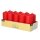 STARPAK Stumpenkerzen 40 mm rot 10 Stück