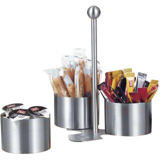 caterado by Esmeyer Servier Set "Boston" 4-teilig aus Edelstahl