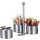 caterado by Esmeyer Servier Set "Boston" 4-teilig aus Edelstahl