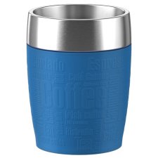 emsa Isolierbecher TRAVEL CUP 0,20 Liter Manschette blau