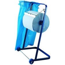 Fripa Putzrollen Standgerät aus Metall blau