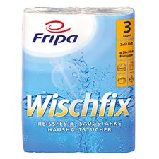 Fripa Küchenrolle Wischfix 3-lagig hochweiß...