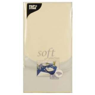 STARPAK Tischdecke "soft selection" creme aus PP-Vlies 1,20 x 1,80 m