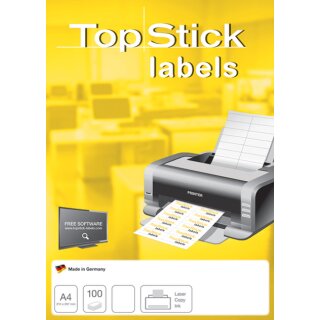 TOP STICK Universal Etiketten 70 x 32 mm weiß 2.700 Etiketten