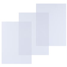 pavo Einbanddeckel DIN A3 PVC transparent 0,15 mm 100...