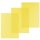 pavo Einbanddeckel DIN A4 PVC gelb transparent 0,20 mm 100 Stück