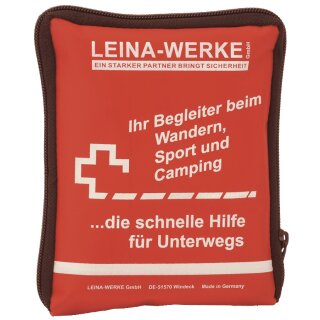LEINA Erste Hilfe Reise Set 21-teilig rot