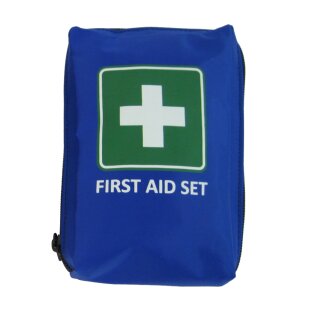 LEINA Mobiles Erste Hilfe Set "First Aid" 21-teilig blau
