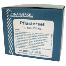 LEINA Pflasterset 120-teilig elastisch/wasserfest hautfarbe