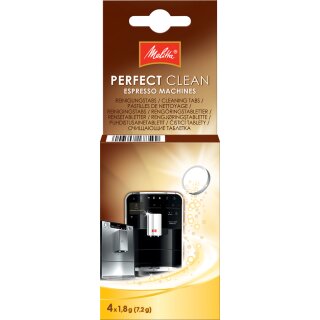 Melitta Reinigungs Tabs "PERFECT CLEAN" 4 Tabs à 1,8 g