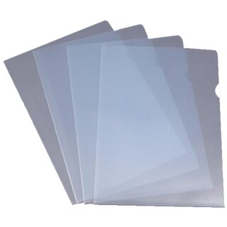 proOFFICE Sichthülle DIN A4 PP Folie genarbt 0,12 mm 100 Hüllen