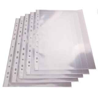 proOFFICE Prospekthülle DIN A4 PP Folie glasklar 0,10 mm 100 Hüllen