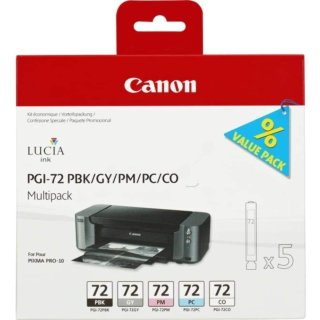 Original Multipack für Canon Pixma Pro 10 PGI-72/6403B007