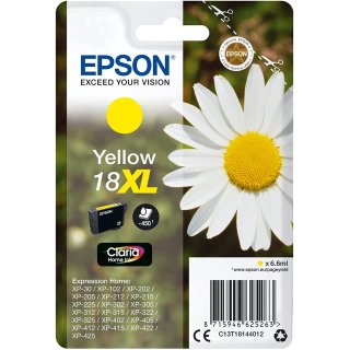 Original Tinte für EPSON Expression XP 30/XP102 gelb XL
