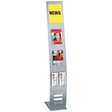 kerkmann Infoständer/Prospekt Bodenständer schmal Speditionsversand