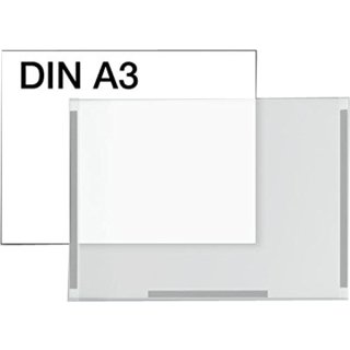 kerkmann Plakattasche für Format DIN A3 transparent Speditionsversand