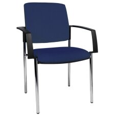 Topstar Besucherstuhl "BtoB 10 Polster" blau (Preis pro Stück)