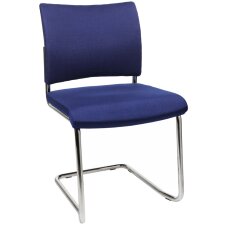 Topstar Besucherstuhl "Visit 20 Polster" blau (Preis pro Stück)