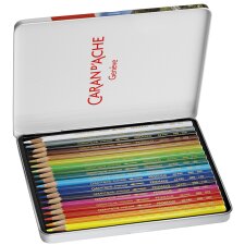 CARAN DACHE Buntstifte PRISMALO 18er Metalletui