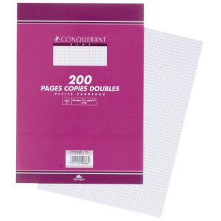 CONQUERANT Sept Kanzleipapier DIN A4 kariert 100 Blatt